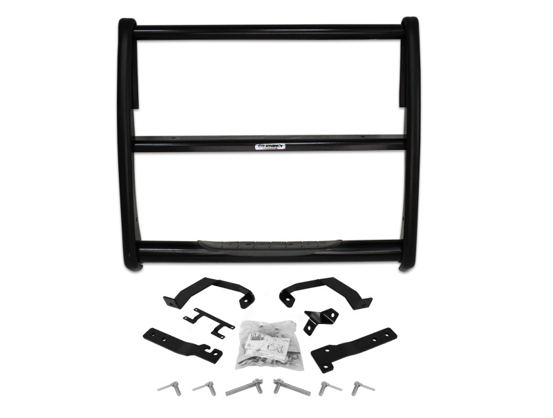 Chevrolet Silverado 1500 LD Grille Guard - Go Rhino - 3000 Series StepGuard - Black - `14-`19